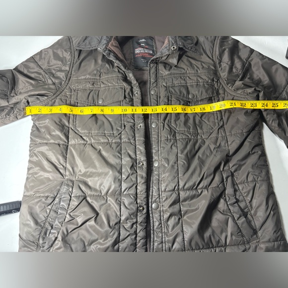GAP Men's Brown Quilted Shirt Jacket - Picture 4 of 5